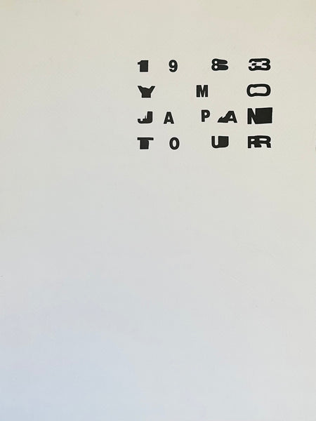 (YMO)(1983 YMO Japan Tour)