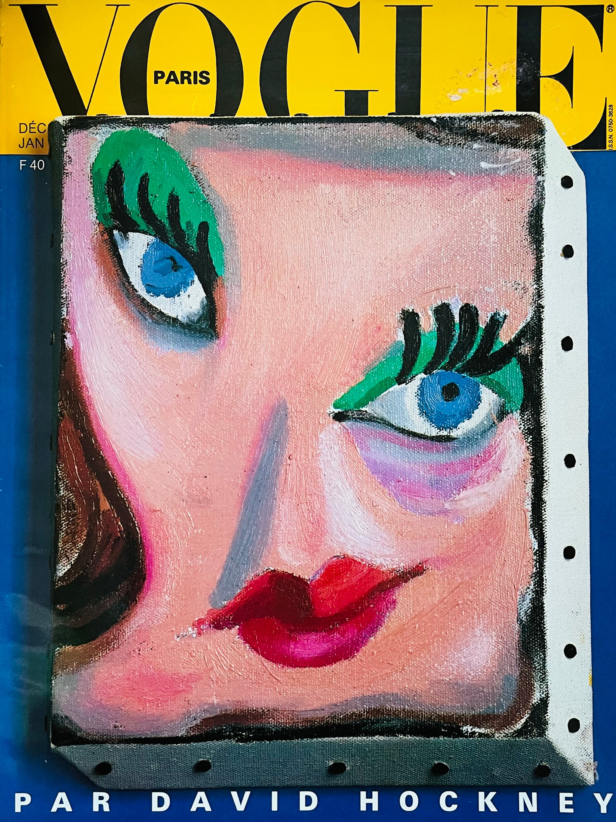 VOGUE PARIS PAR DAVID HOCKNEY 1988 日本版 Paris Vogue)(Par David Hockney) – Humble Books