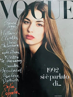 (Vogue Italia)(December 1992)
