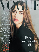 (Vogue Italia)(December 1992)