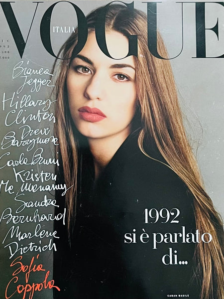(Vogue Italia)(December 1992)