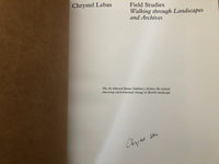 (Chrystel Lebas)(Field Studies)