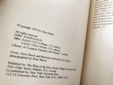 (Steve Reich)(Writings about Music)