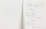 (Rene Ricard)(Notebook)